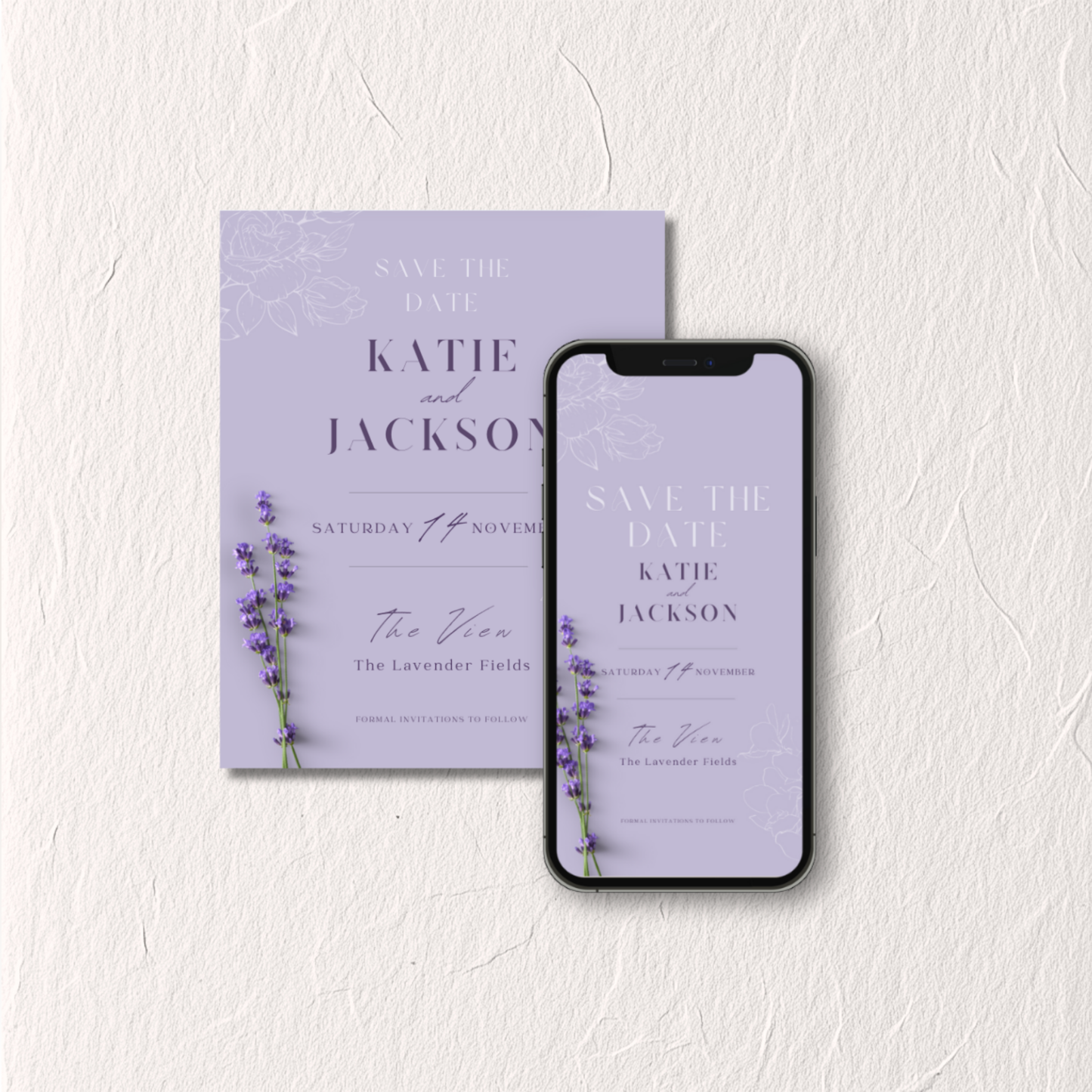 Violet No. 1 - Save The Date