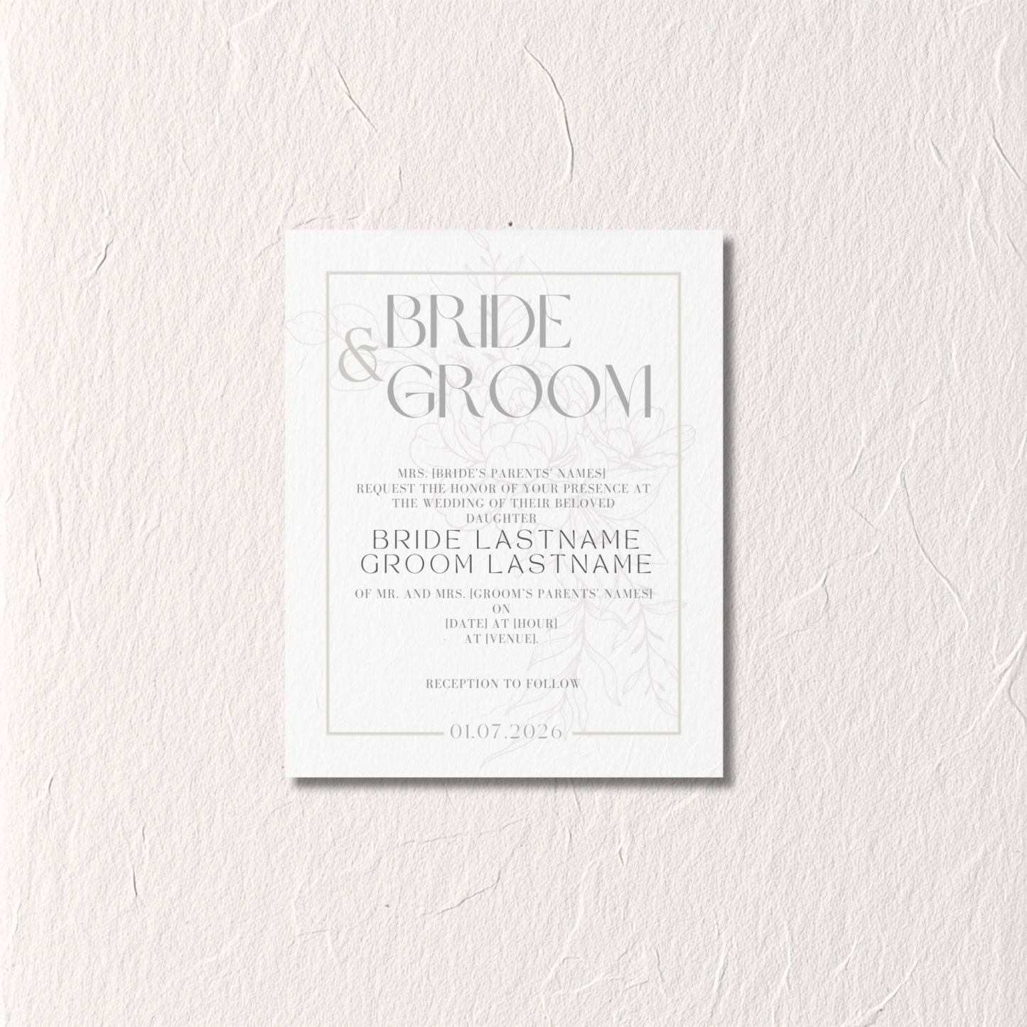 Ivory No. 3 - Invitation