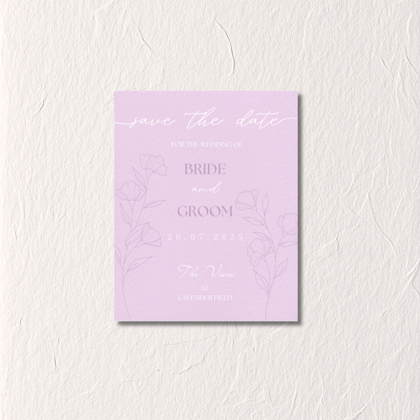 Violet No. 2 - Save The Date