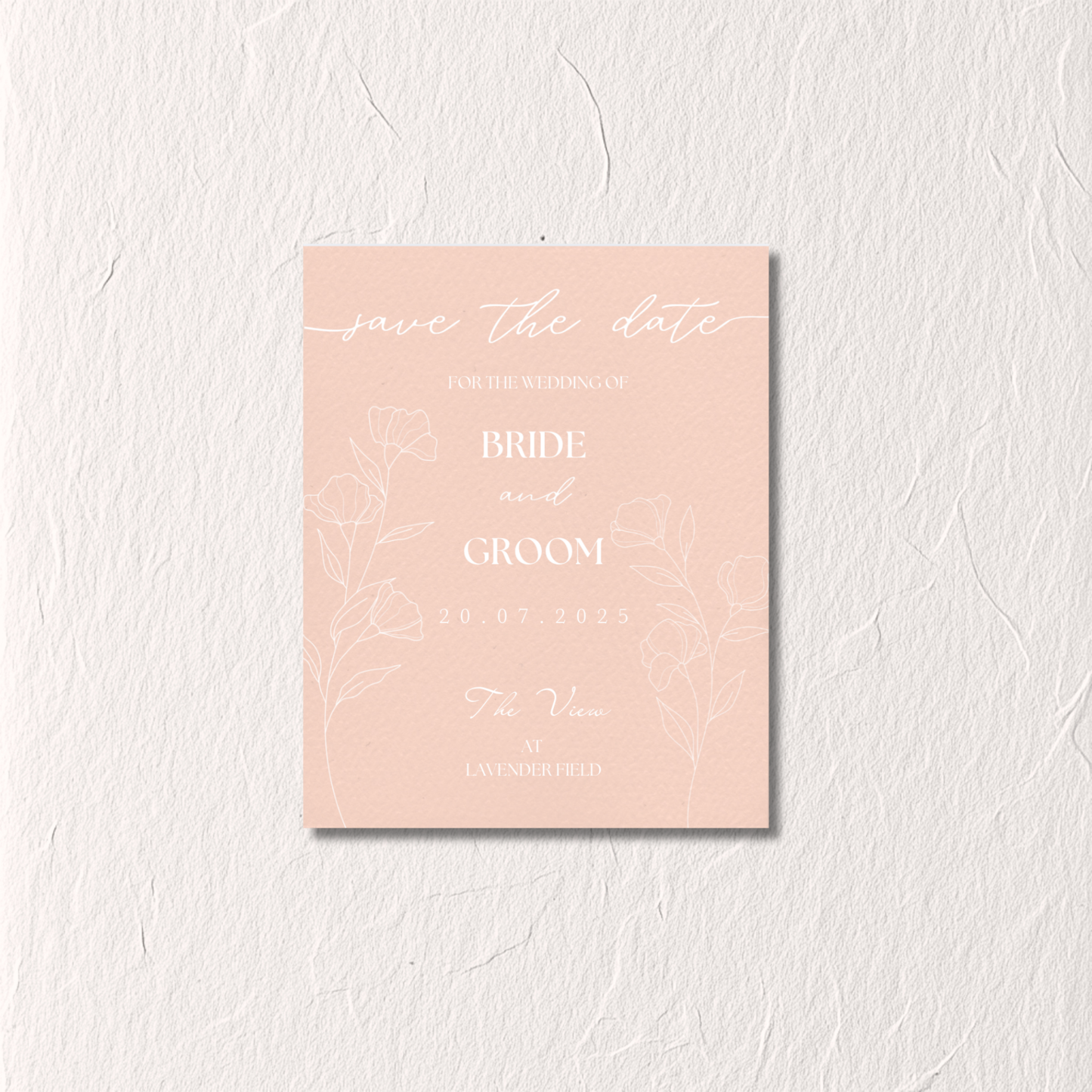 Peach No. 3 - Save The Date