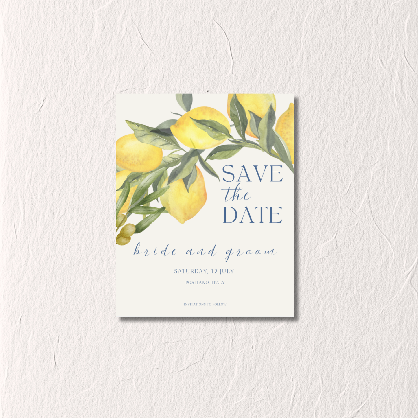 Azure No. 3 - Save The Date