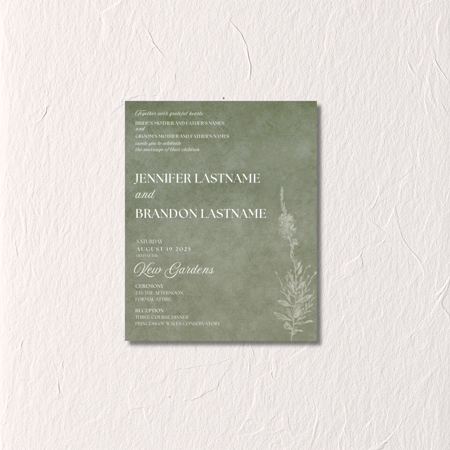 Sage No. 4 - Invitation