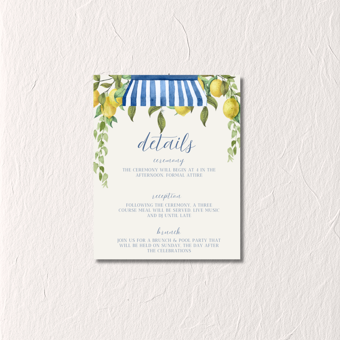 Azure No. 3 - The Details