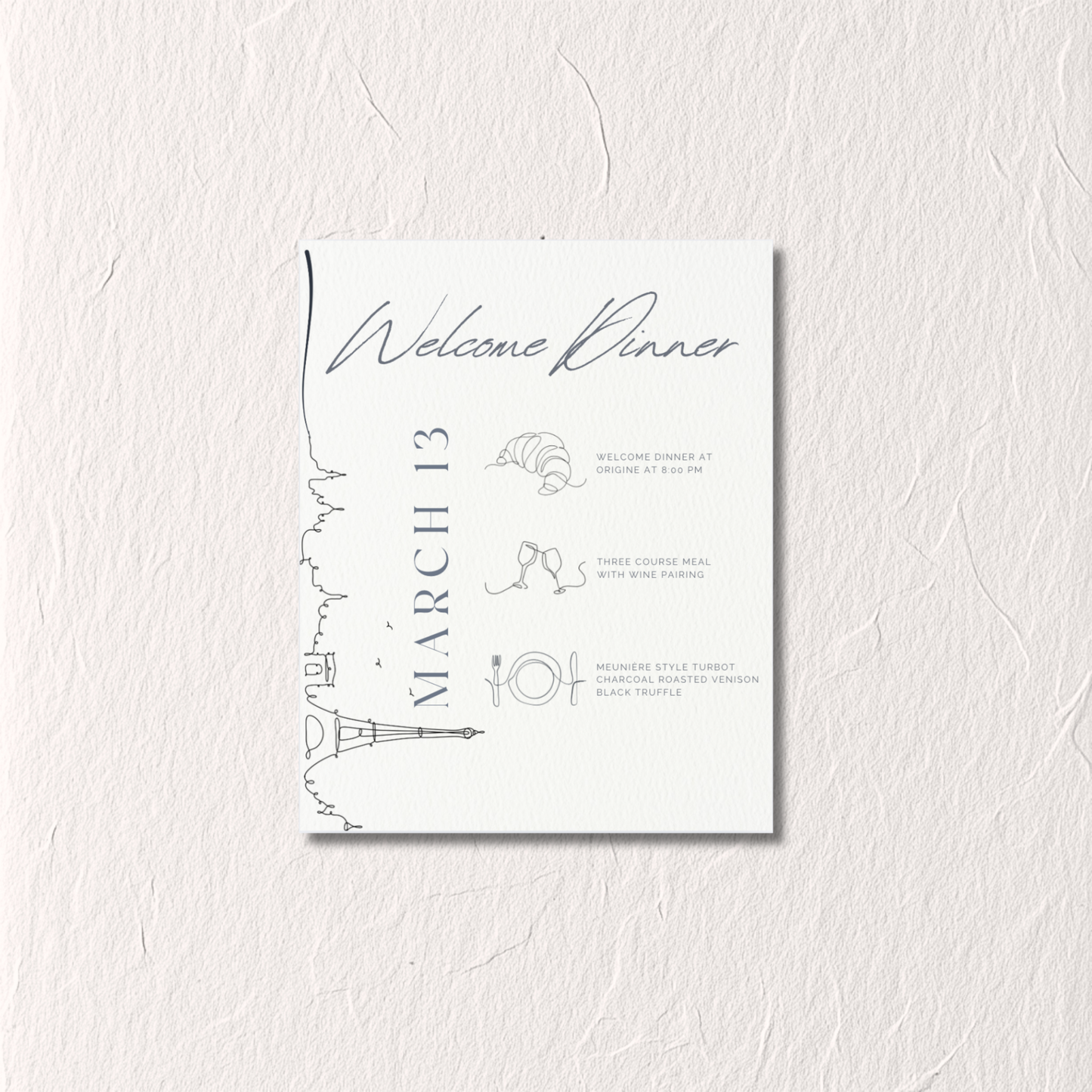 Azure No. 1 - Welcome Dinner