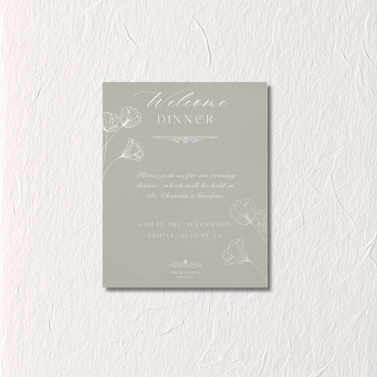 Ivory No. 2 - Welcome Dinner