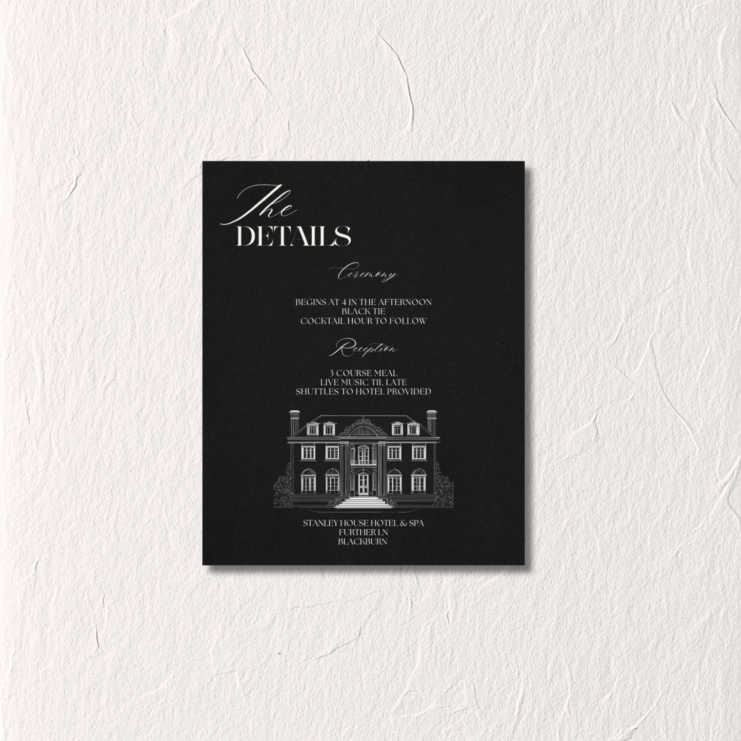 B&W No. 1 - The Details