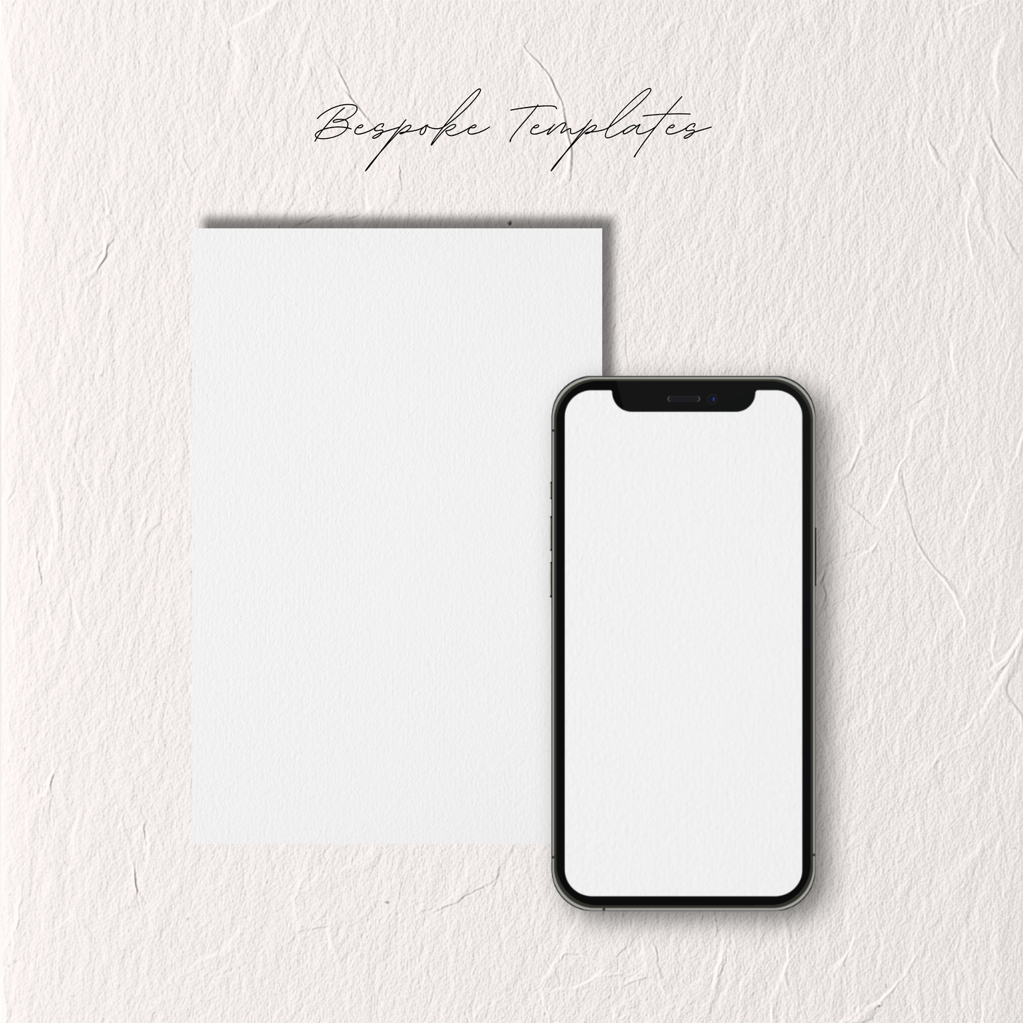 Bespoke Template - Custom Made Templates