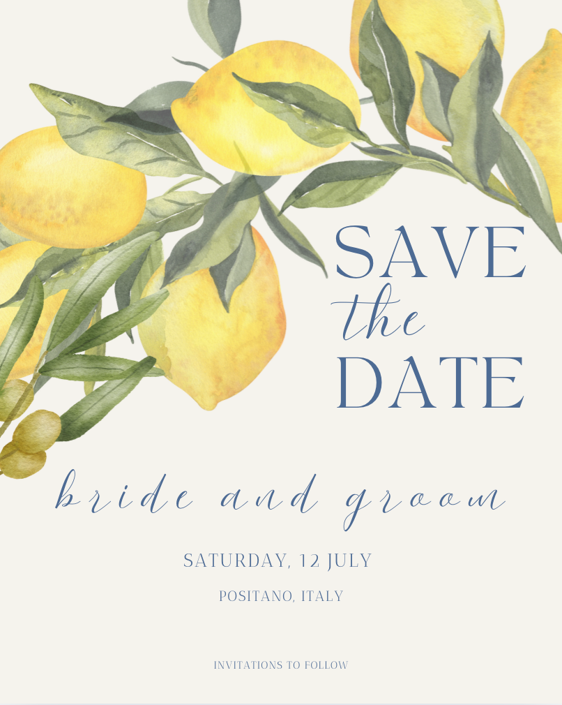 Azure No. 3 - Save The Date
