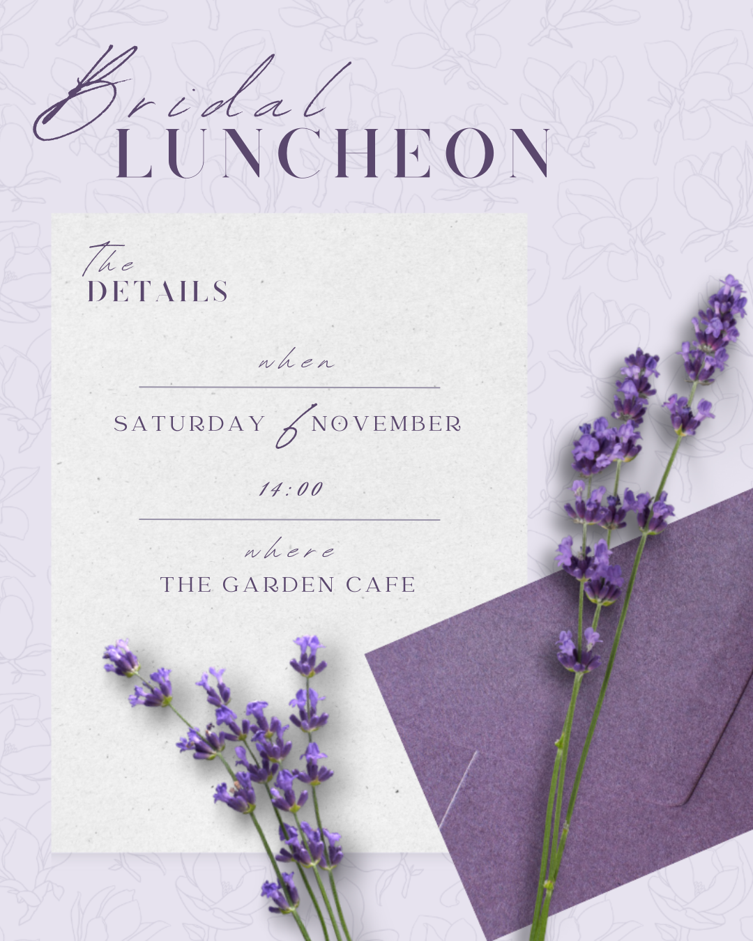 Violet No. 1 - The Bridal Luncheon