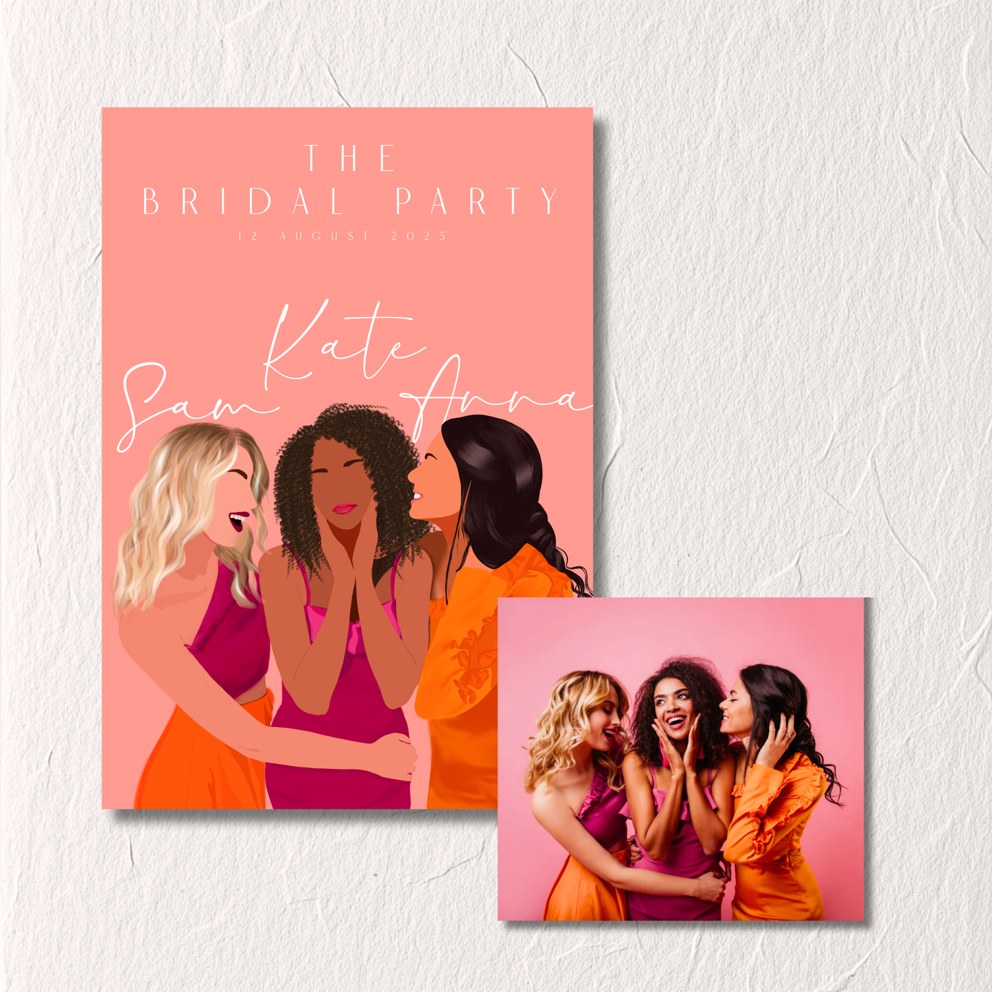 Custom Illustrated Design from Your Photo