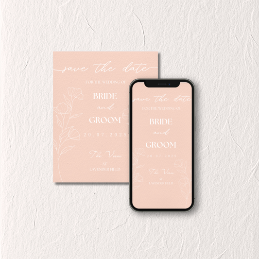 Peach No. 3 - Save The Date