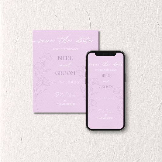 Violet No. 2 - Save The Date