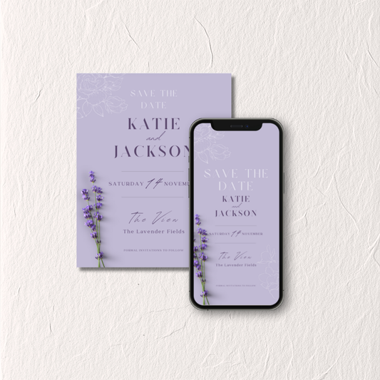 Violet No. 1 - Save The Date