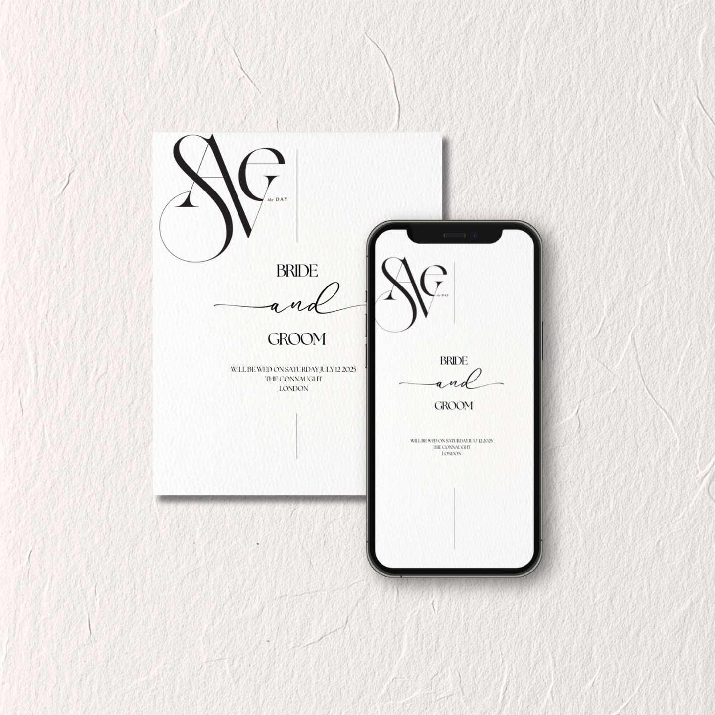 B&W No. 2 - Save The Date