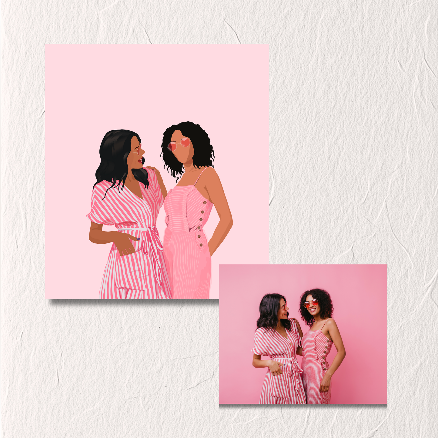 Custom Illustrated Design from Your Photo