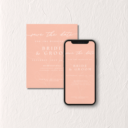 Peach No. 4 - Save The Date
