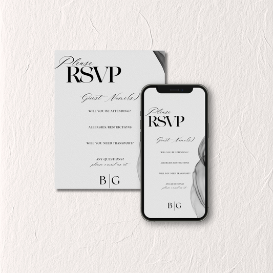 B&W No. 1 - RSVP