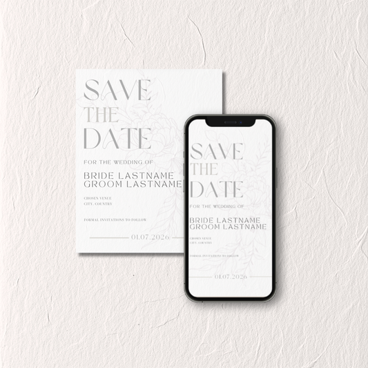 Ivory No. 3 - Save The Date