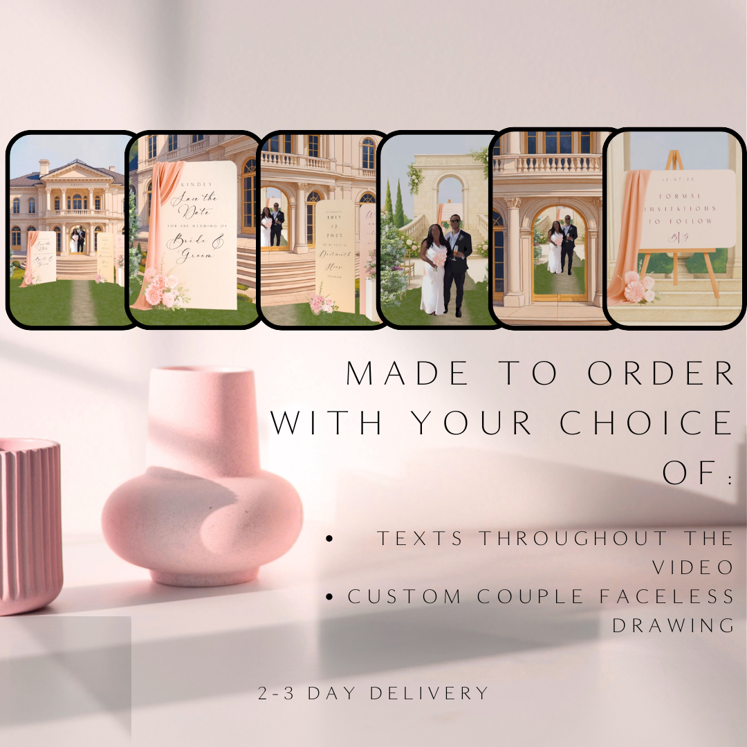 Save The Date Video- Spatial Elegant Wedding Venue