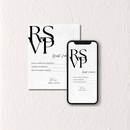 B&W No. 2 - RSVP