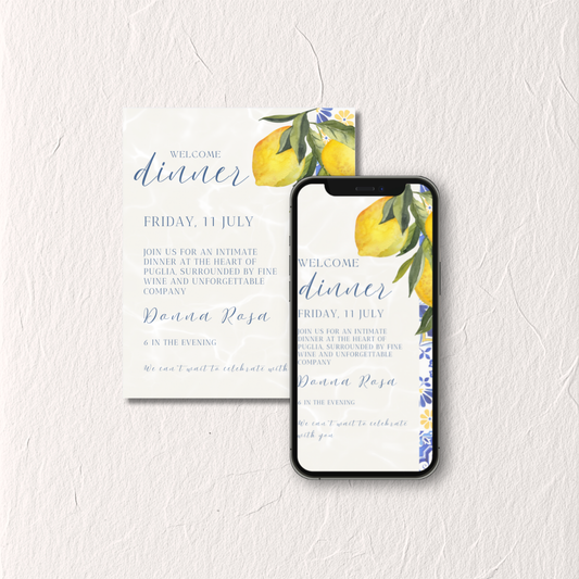 Azure No. 3 - Welcome Dinner