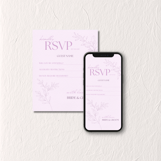 Violet No. 2 - The RSVP