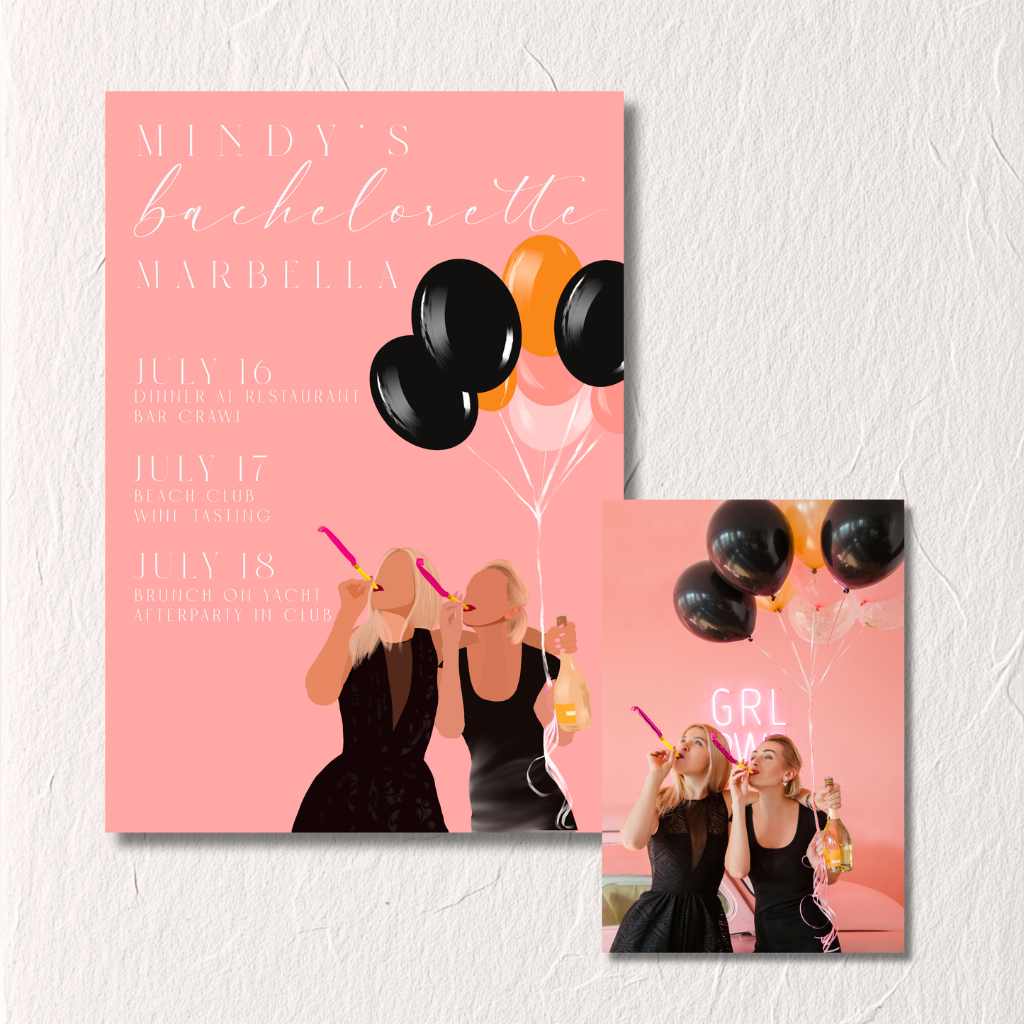 Custom Illustrated Design from Your Photo