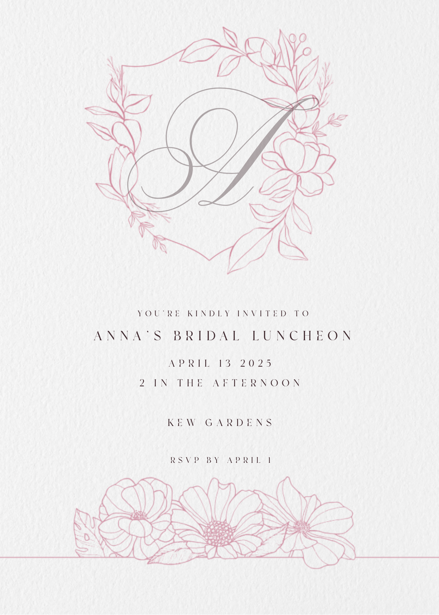 Bridal Luncheon No. 1