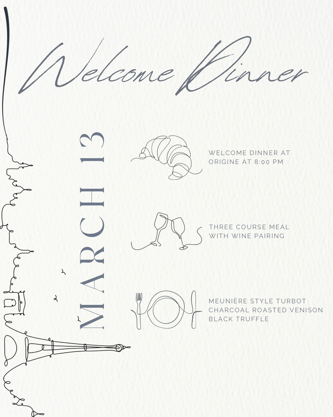 Azure No. 1 - Welcome Dinner