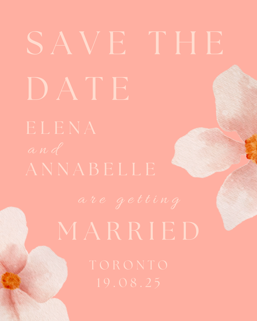Pink No. 2 - Save The Date