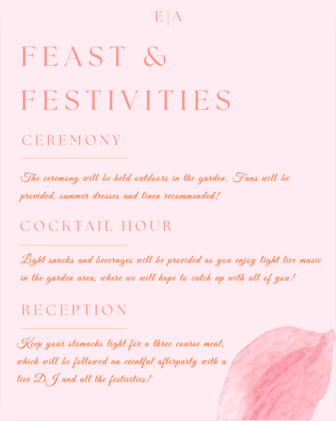 Pink No. 2 - Feast & Festivities