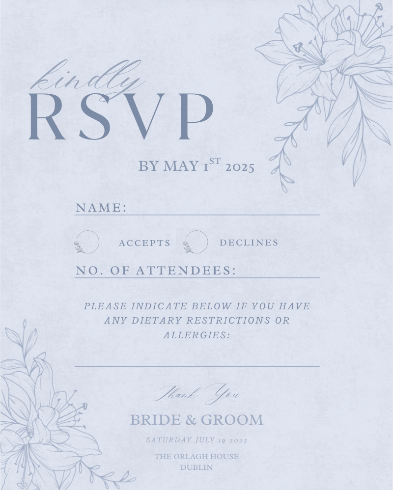 Azure No. 2 - RSVP - Light